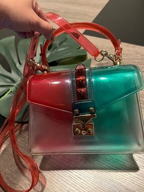 Jelly Studded Crossbody Bag